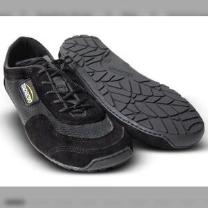 Tadeevo Bliss Black Suede & Mesh Minimalist Shoes Size 43